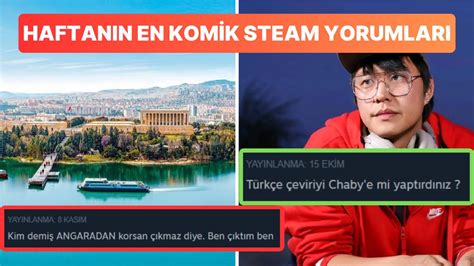 A­n­k­a­r­a­l­ı­ ­K­o­r­s­a­n­d­a­n­ ­C­h­a­b­y­­l­i­ ­O­y­u­n­a­ ­H­a­f­t­a­n­ı­n­ ­E­n­ ­K­o­m­i­k­ ­S­t­e­a­m­ ­Y­o­r­u­m­l­a­r­ı­
